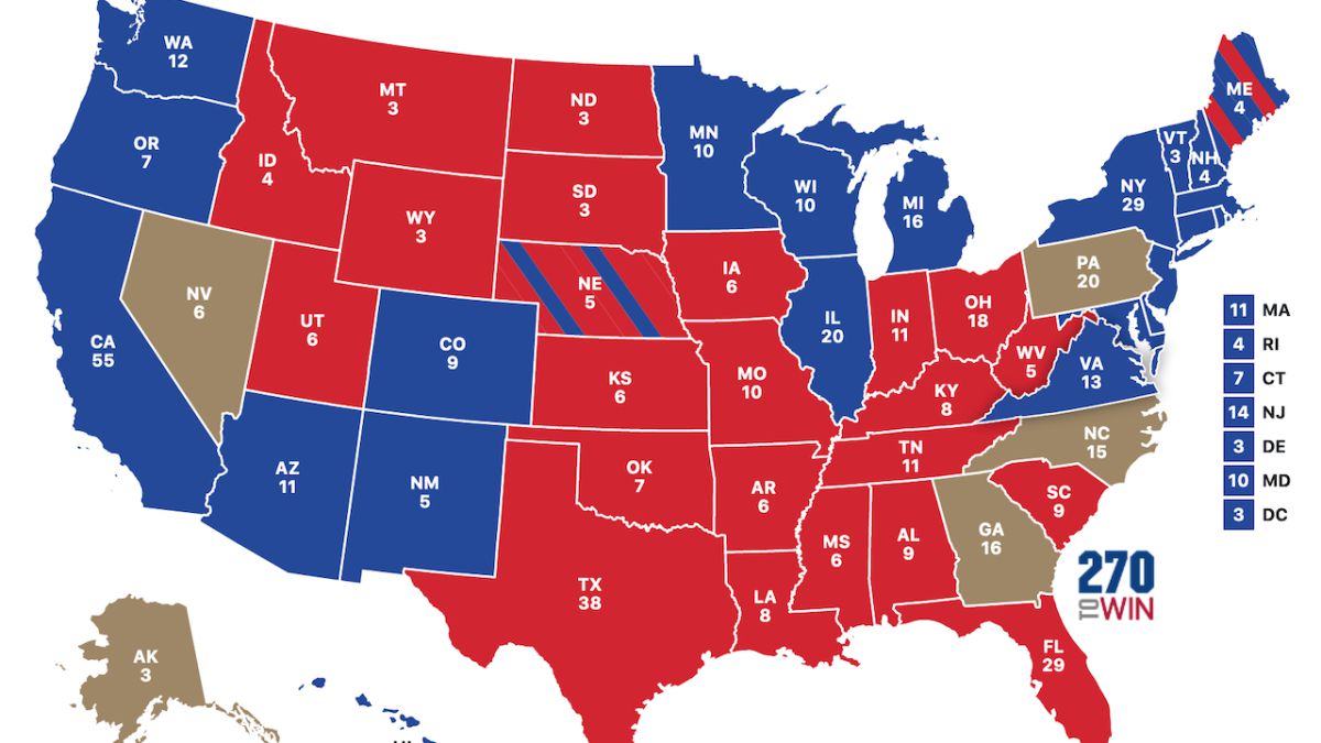 current vote tally