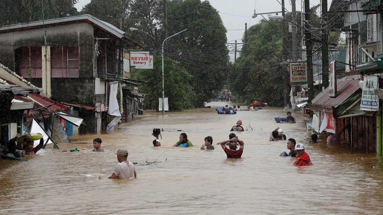 Typhoon ravaged Northeast Philippines Pummeled By New Storm CBNC