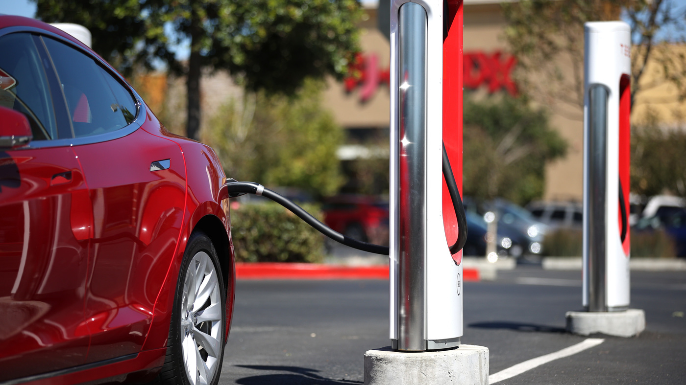how long does it take to charge an electric car npr