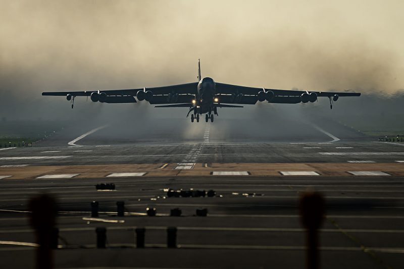 B-52 Stratofortress Bomber Crashes at Edwards Air Force Base