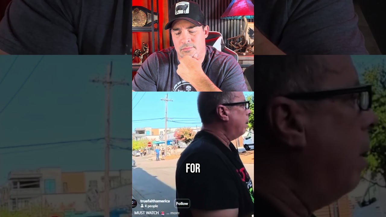 “Karen Cop” tries to SILENCE a Christian preacher? 😳