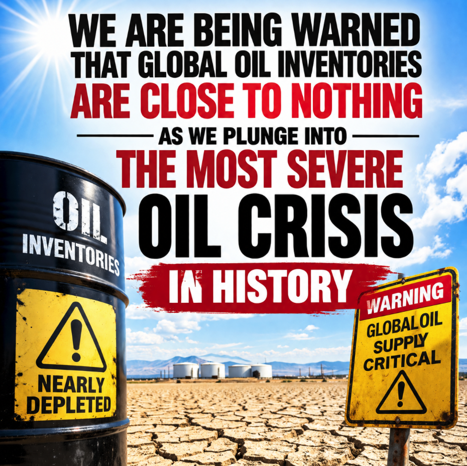 Global Oil Inventories Reach Critical Low: Experts Warn of Severe Crisis Ahead