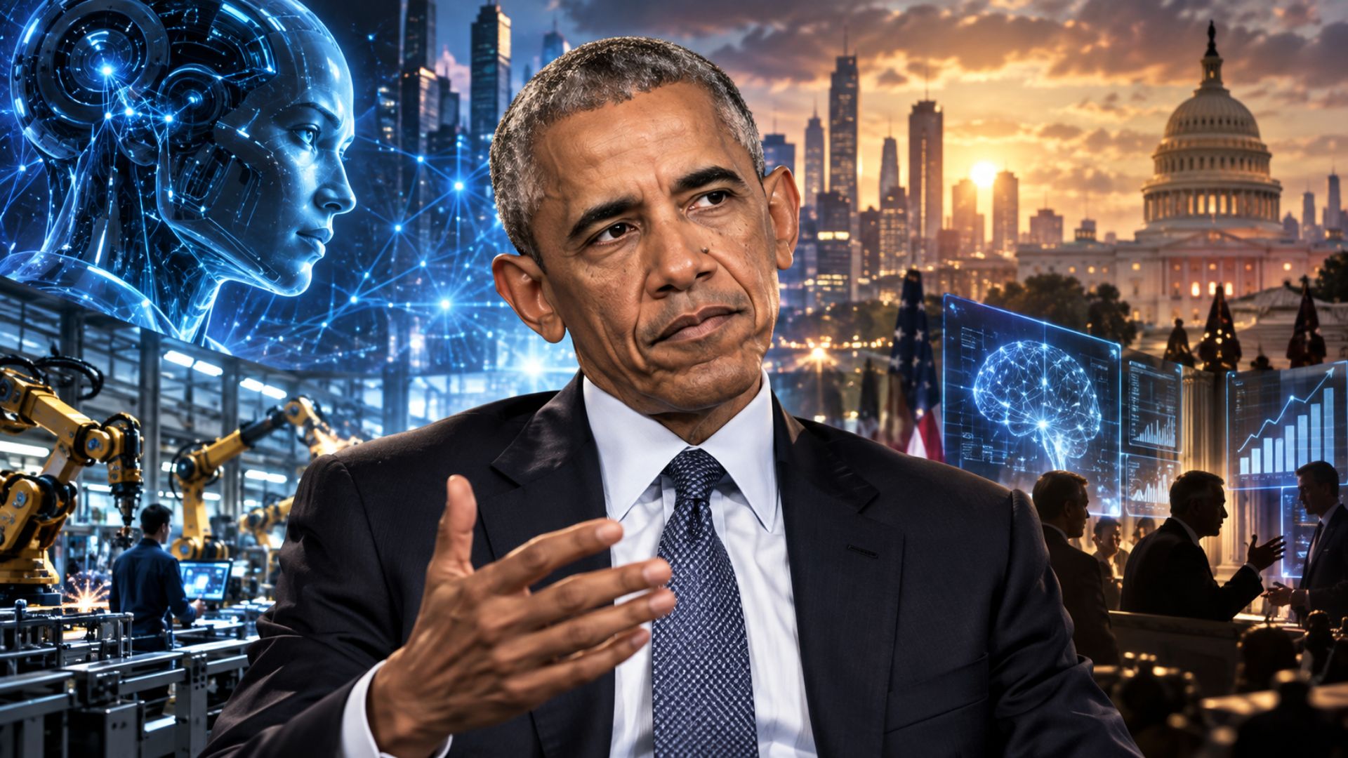Barack Obama Doesn’t Understand AI, and He’s Making Prosperity Political [WATCH]