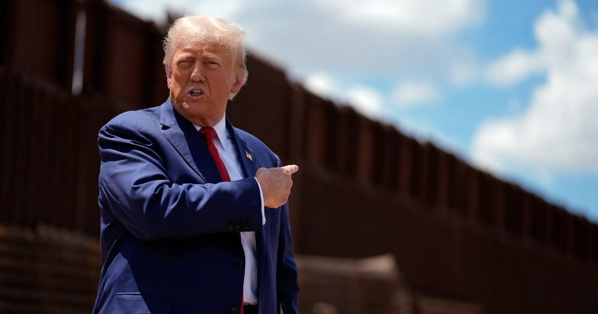 Trump Unveils ‘No Invasion of Our Country Act’ to Stop Future Presidents from Reopening Border